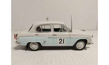 МЗМА ‪403 Москвич ралли 1964 ’Монте-Карло’ серый/голубой	DeAgostini, масштабная модель, scale43