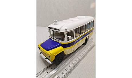 КАвЗ 685 ГАИ MODIMIO Наши Автобусы. Спецвыпуск № 14, масштабная модель, scale43, ЗиС