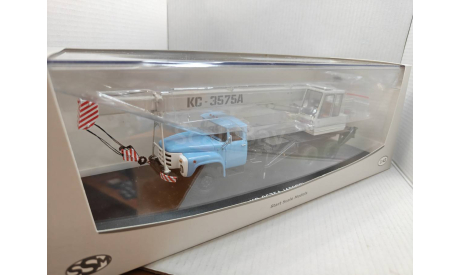 ЗиЛ 133ГЯ КС-3575А 1982 автокран голубой/серый Start Scale Models SSM1609, масштабная модель, Start Scale Models (SSM), scale43