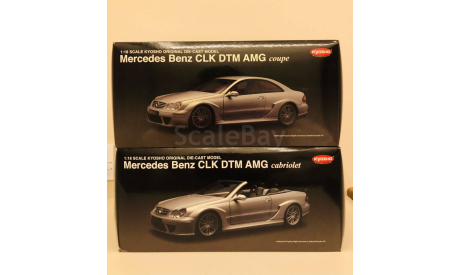 Kyosho Mercedes CLK DTM AMG Coupe, масштабная модель, Mercedes-Benz, scale18