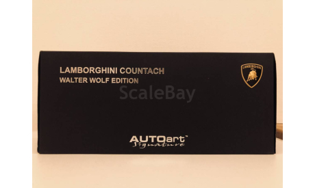 AutoArt Lamborghini Countach Walter Wolf, масштабная модель, scale18