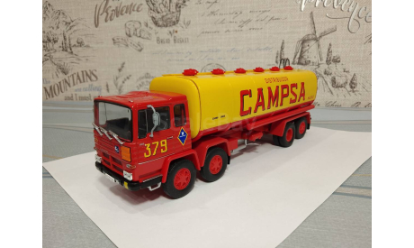 Pegaso 1086 ER TANKER TRUCK CAMPSA 1973, масштабная модель, Altaya, scale43