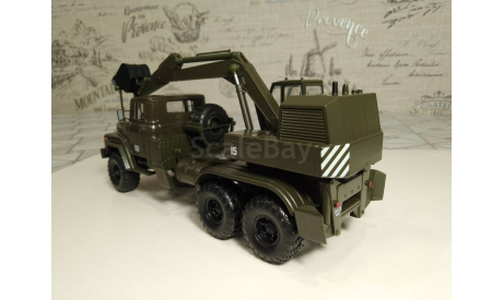 Краз-260 эо-4422 1/43 экскаватор, масштабная модель, Наш Автопром, 1:43