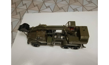 Краз-260 эо-4422 1/43 экскаватор, масштабная модель, Наш Автопром, 1:43