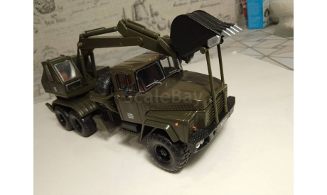 Краз-260 эо-4422 1/43 экскаватор, масштабная модель, Наш Автопром, 1:43