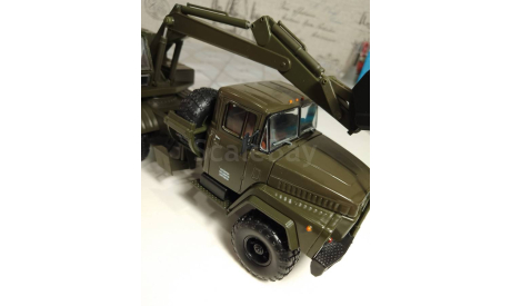 Краз-260 эо-4422 1/43 экскаватор, масштабная модель, Наш Автопром, 1:43