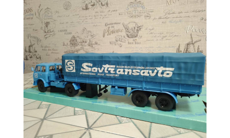 Маз-504В с полуприцепом маз-5205(А), масштабная модель, Наш Автопром, scale43