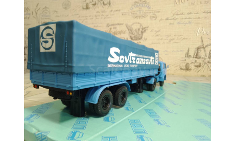 Маз-504В с полуприцепом маз-5205(А), масштабная модель, Наш Автопром, scale43