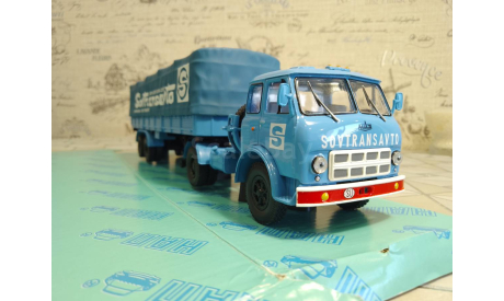 Маз-504В с полуприцепом маз-5205(А), масштабная модель, Наш Автопром, scale43