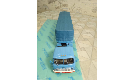 Маз-504В с полуприцепом маз-5205(А), масштабная модель, Наш Автопром, scale43