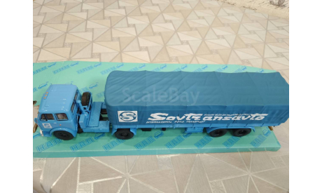 Маз-504В с полуприцепом маз-5205(А), масштабная модель, Наш Автопром, scale43