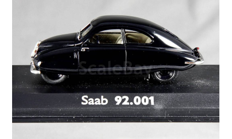 Коллекционная модель  Saab 92.001 1946г., масштабная модель, Norev, 1:43, 1/43
