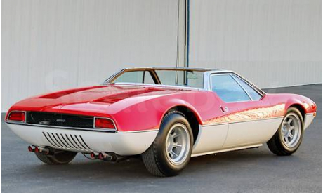 Коллекционная модель. De Tomaso  MANGUSTA SPIDER 1969, масштабная модель, BAN-SENG, scale43