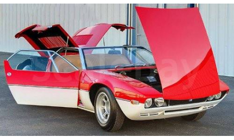 Коллекционная модель. De Tomaso  MANGUSTA SPIDER 1969, масштабная модель, BAN-SENG, scale43