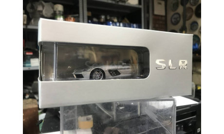 Коллекционная модель. MINICHAMPS-  MERCEDES- BENZ SLR McLaren Stirling Moss 2008, масштабная модель, 1:43, 1/43