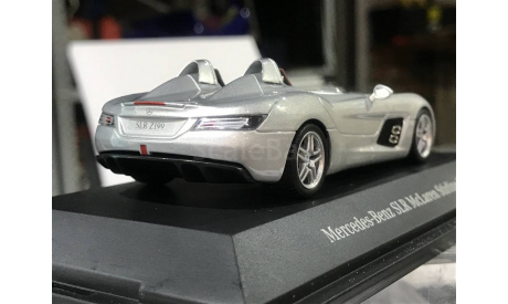 Коллекционная модель. MINICHAMPS-  MERCEDES- BENZ SLR McLaren Stirling Moss 2008, масштабная модель, 1:43, 1/43