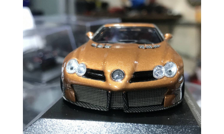 Коллекционная модель. MINICHAMPS-  MERCEDES- BENZ SLR McLaren Feueropal 1/1536 pcs, масштабная модель, 1:43, 1/43