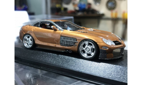 Коллекционная модель. MINICHAMPS-  MERCEDES- BENZ SLR McLaren Feueropal 1/1536 pcs, масштабная модель, 1:43, 1/43