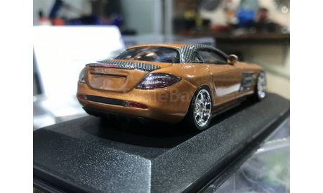 Коллекционная модель. MINICHAMPS-  MERCEDES- BENZ SLR McLaren Feueropal 1/1536 pcs, масштабная модель, 1:43, 1/43
