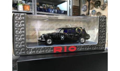 Коллекционная модель. Ситроен CITROEN DS BREAK  FUNEBRI PARIS, масштабная модель, Citroën, RIO-Models, 1:43, 1/43