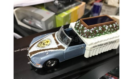 Коллекционная модель. Ситроен CITROEN  DS  FUNERALE  PADRE PIС 1968 - CARRO FUNEBRE, масштабная модель, Citroën, RIO-Models, 1:43, 1/43