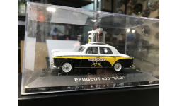 Коллекционная модель 1:43 Пежо, Peugeot 403 «SEB» - white/black/yellow