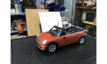 Коллекционная модель 1:43 Mini Cooper Cabriolet 2004, масштабная модель, Minichamps, scale43