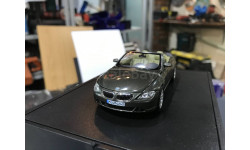 Коллекционная модель 1:43 BMW 6 SERIES 6ER (E64) CABRIOLET STRATUS GREY