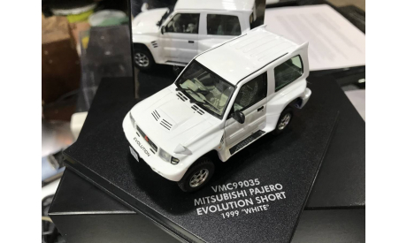Коллекционная модель Mitsubishi Pajero Evolution Short 1999, масштабная модель, Vitesse, 1:43, 1/43