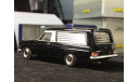 Кллекционная модель. Mercedes-Benz 220D w115 /8 Bestattungswagen Aufbau Pollmann, 1975, масштабная модель, Tin Wizard, scale43