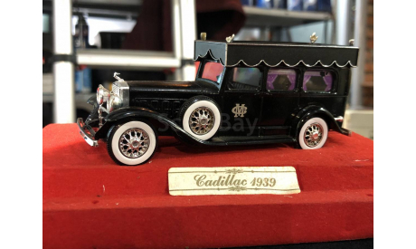 Коллекционная модель. Cadillac V16 Ornate funeral Wagon, масштабная модель, Solido France, 1:43, 1/43