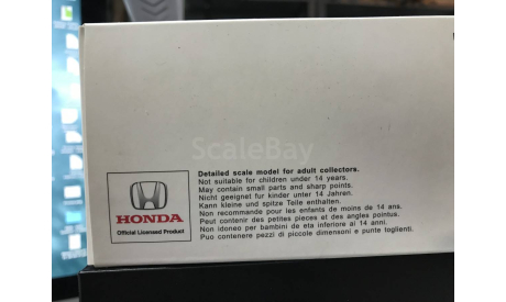 Коллекционная модель Honda Pilot 2009 black  Dealer, масштабная модель, TSM Диллерская модель., scale43