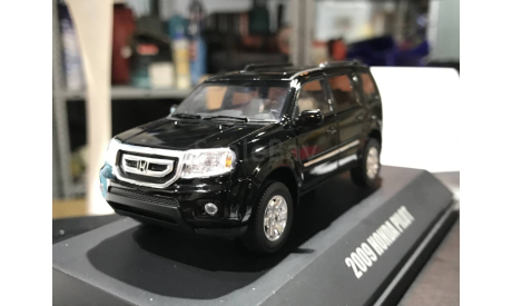 Коллекционная модель Honda Pilot 2009 black  Dealer, масштабная модель, TSM Диллерская модель., scale43