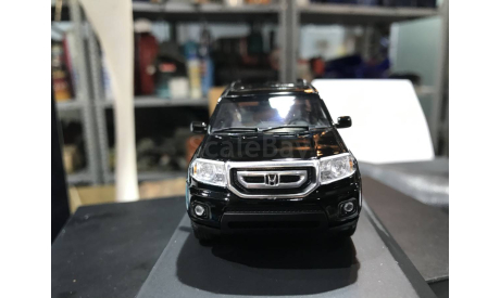Коллекционная модель Honda Pilot 2009 black  Dealer, масштабная модель, TSM Диллерская модель., scale43