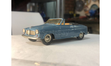 Коллекционная модель. Borgward Isabella Cabriolet 1955, масштабная модель, Tin Wizard, scale43