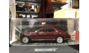 Коллекционная модель. BENTLEY MULSANNE 4-DOOR 2010, масштабная модель, Minichamps, 1:43, 1/43