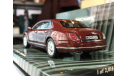 Коллекционная модель. BENTLEY MULSANNE 4-DOOR 2010, масштабная модель, Minichamps, 1:43, 1/43