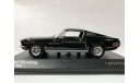 Коллекционная модель. Ford Mustang 1968 Black Minichamps, масштабная модель, 1:43, 1/43