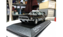 Коллекционная модель. Ford Mustang 1968 Black Minichamps, масштабная модель, 1:43, 1/43