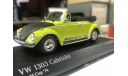 Коллекционная модель. VW 1303 CABRIOLET ’WORLD CUP ’74’  Minichamps, масштабная модель, Volkswagen, 1:43, 1/43