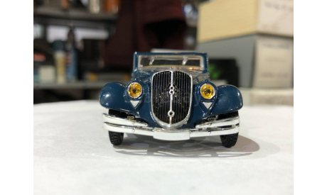 Коллекционная модель. Citroen Traction 22 CV Cabriolet (1934) Norev, масштабная модель, Citroën, 1:43, 1/43