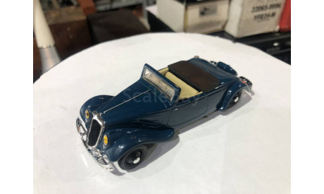 Коллекционная модель. Citroen Traction 22 CV Cabriolet (1934) Norev, масштабная модель, Citroën, 1:43, 1/43