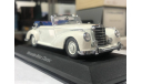 Коллекционная модель.  MERCEDES-BENZ 300S CABRIOLET 1954 MINICHAMPS, масштабная модель, 1:43, 1/43