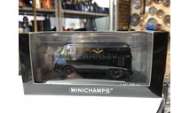 Коллекционная модель. VW T1 Kastenwagen 1966  Black Minichamps, масштабная модель, scale43, Volkswagen