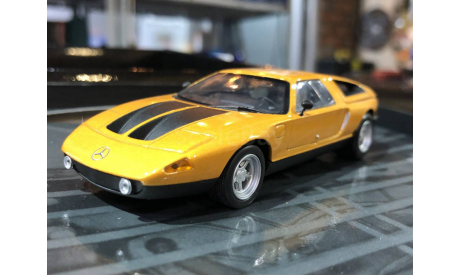 Коллекционная модель. MERCEDS BENZ C111/II  1970 GIFT BOX MINICHAMPS, масштабная модель, scale43, Mercedes-Benz