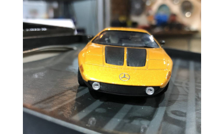 Коллекционная модель. MERCEDS BENZ C111/II  1970 GIFT BOX MINICHAMPS, масштабная модель, scale43, Mercedes-Benz