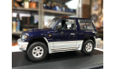 Коллекционная модель. Mitsubishi Pajero II SWB короткий, рестайлинг 1997 синий мет, масштабная модель, Minichamps, scale43