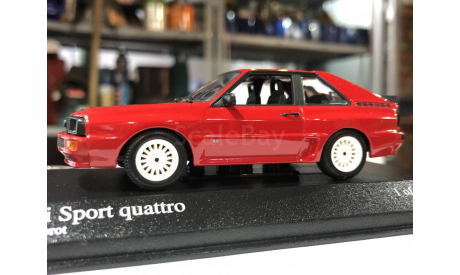 Коллекционная модель.   Audi Sport Quattro Tornado Red Minichamps, масштабная модель, 1:43, 1/43