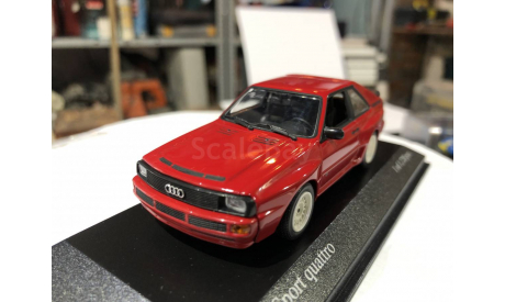 Коллекционная модель.   Audi Sport Quattro Tornado Red Minichamps, масштабная модель, 1:43, 1/43