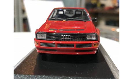 Коллекционная модель.   Audi Sport Quattro Tornado Red Minichamps, масштабная модель, 1:43, 1/43